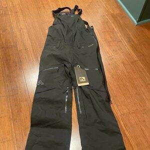 Flylow Foxy Bibs - Women's Medium Black New w/Tags